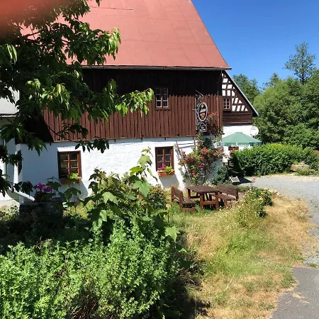 Vendégház Untere Rauner Muehle Bad Brambach